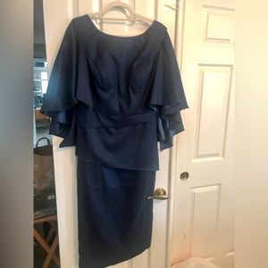 Stunning LanTing new with tags navy dress size 16
